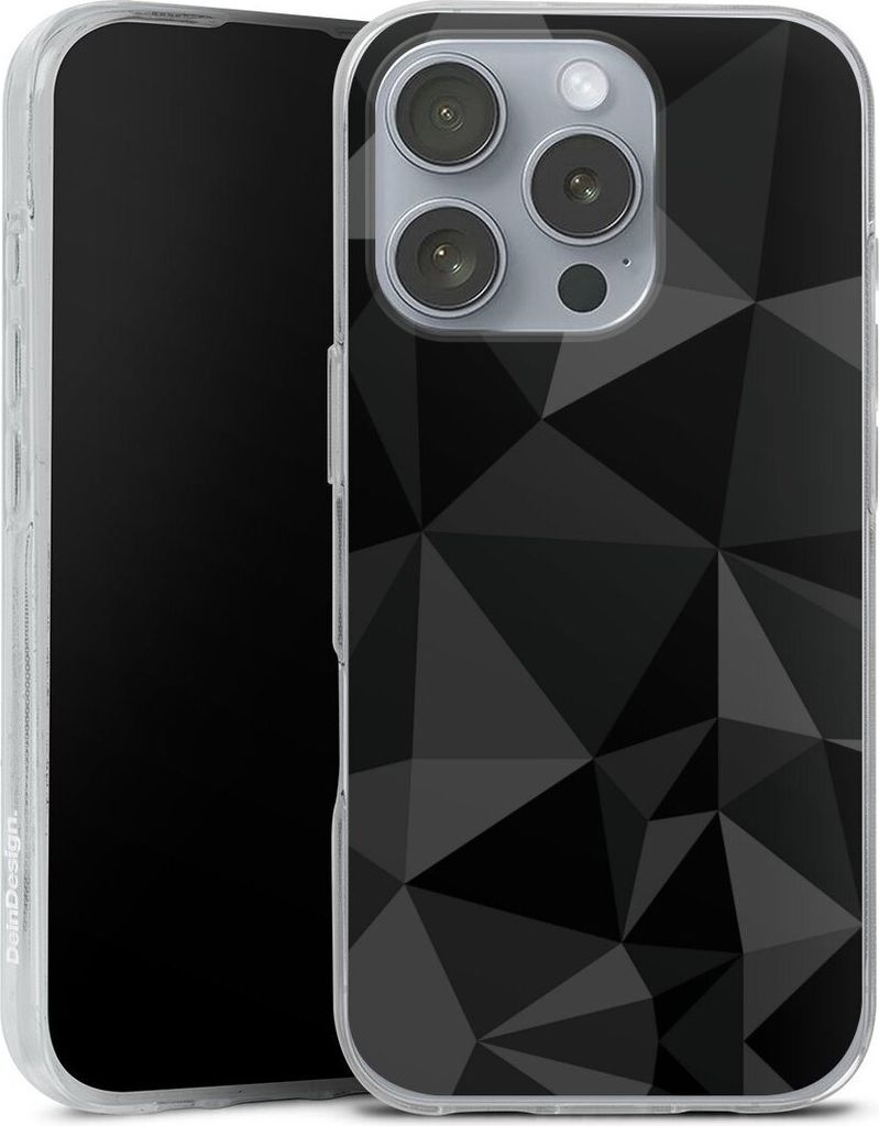 DeinDesign Handyhülle für Apple iPhone 16 Pro Silikon Hülle Case Smartphone Schutzhülle Abstrakt Geometric Muster