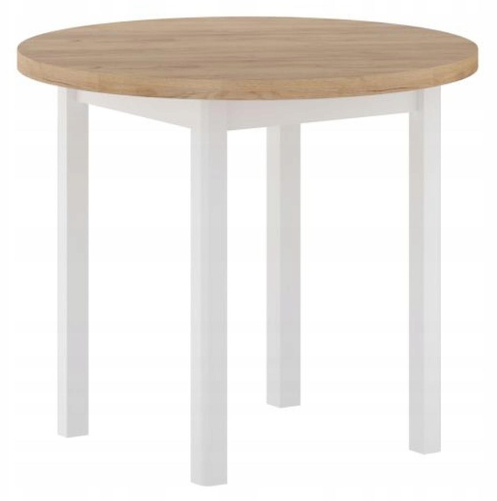 Stół do jadalni 80 x 80 cm kolor dąb złoty craft FURNITEX Zdjęcie produktu 