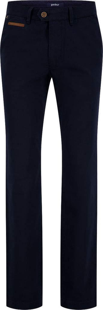 Gardeur Baumwollhose navy Benny normale Passform einfarbig Baumwolle