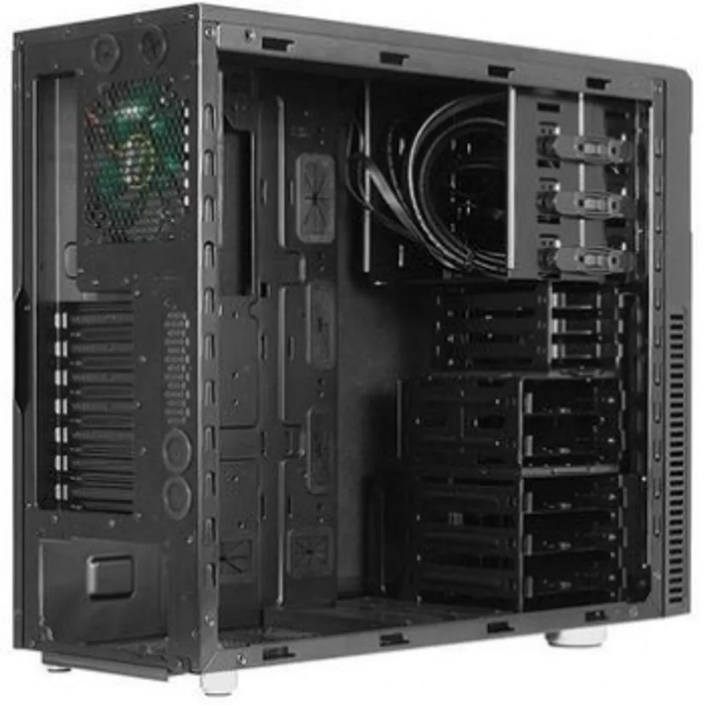 Boîtier PC ATX Nanoxia Deep Silence 3 - Châssis Isolé pour Ordinateur Fixe