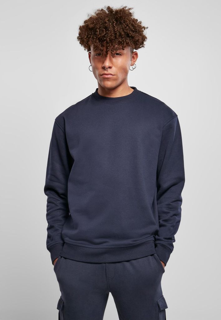 Urban Classics TB014E | Herren Crewneck Sweatshirt - Farbe: midnightnavy - Größe: 3XL