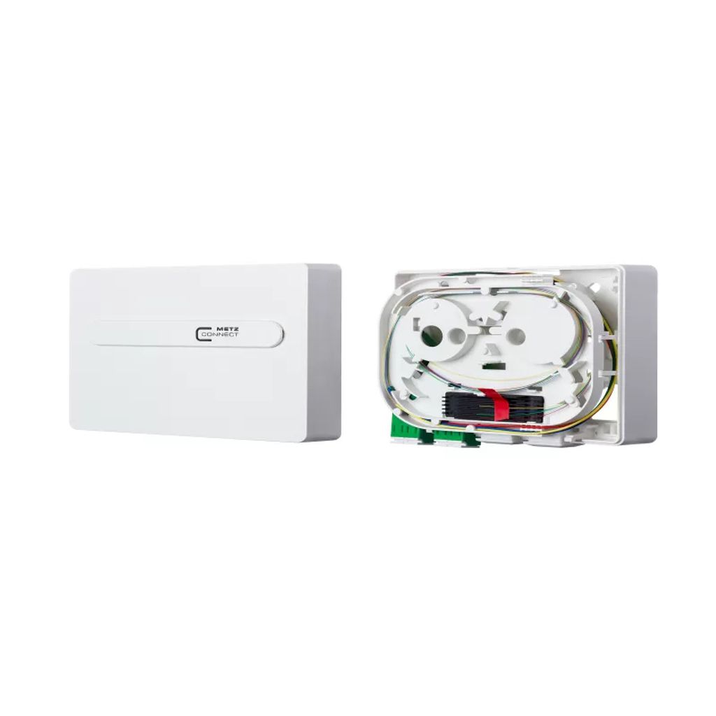 Metz Connect OpDAT ADT splice 2xLC-D APC OS2 FO splice box LC
