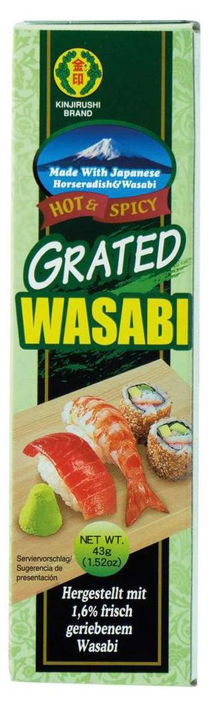 KINJIRUSHI Wasabi pasta ostra i pikantna z Japonii gotowa Zdjęcie produktu 