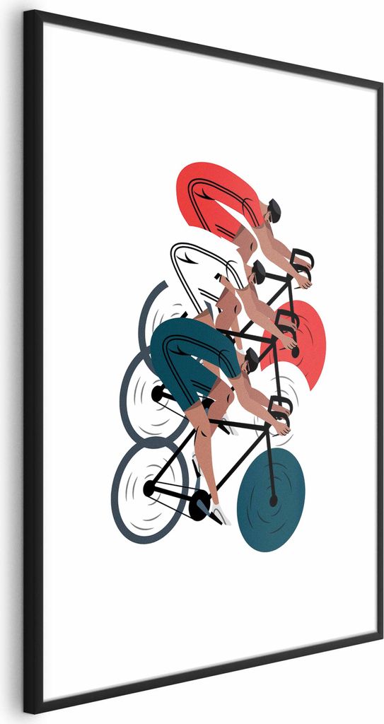 Posterpapier Poster - Olympics - Cycling Race 21x30 cm Menschen i-B-10053-ao-a