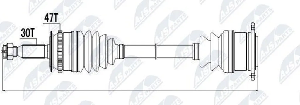 Supprimer les vibrations du L200 avec l'Arbre de Transmission 3815A308 NTY