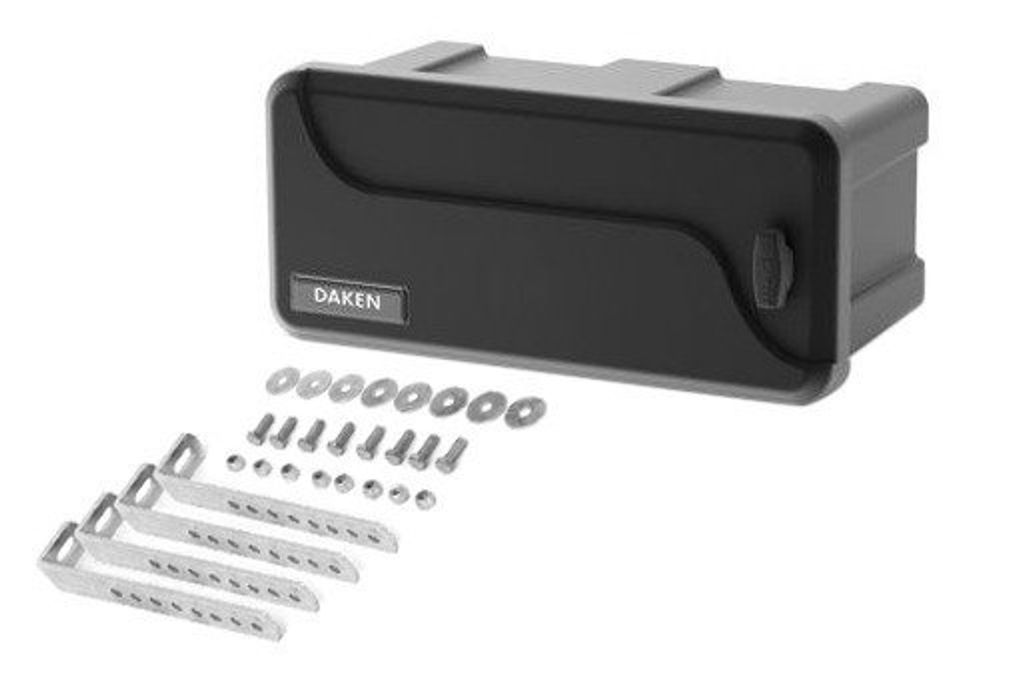 DAKEN BLACKIT 82201 Werkzeugkasten 23l Staukasten Produktbild 