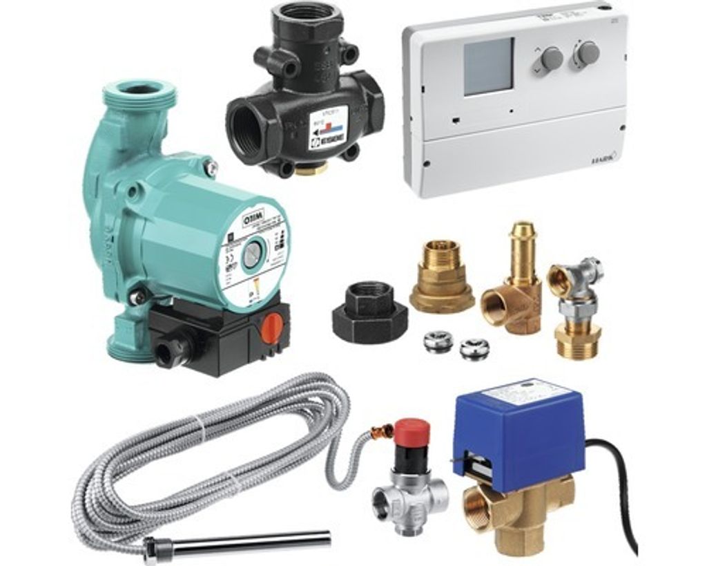 Anschluss Basis Paket 4 Wasserführende Kaminöfen