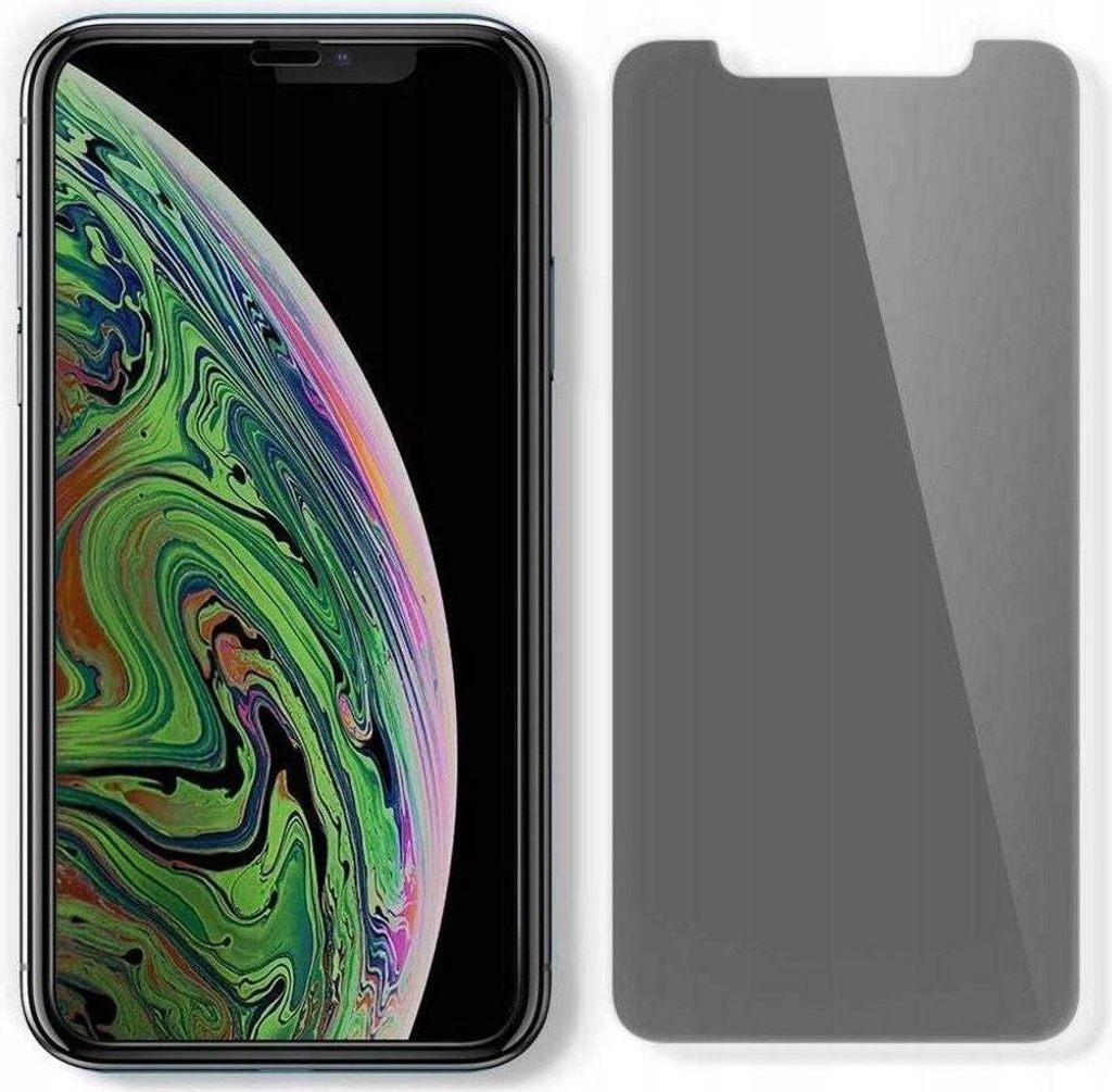 Spigen iPhone 11 Sichtschutz aus gehärtetem Glas Alm Glass.Tr