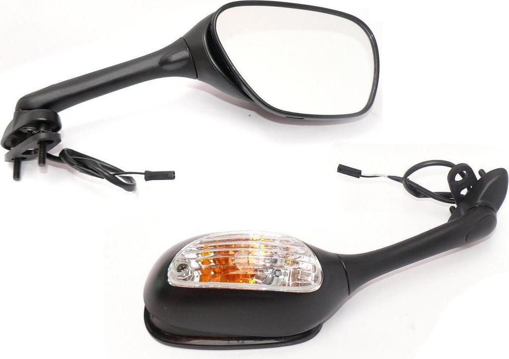 Motorradspiegel Paar mit Blinker für SUZUKI GSX-R 1000 750 600 2005-2009