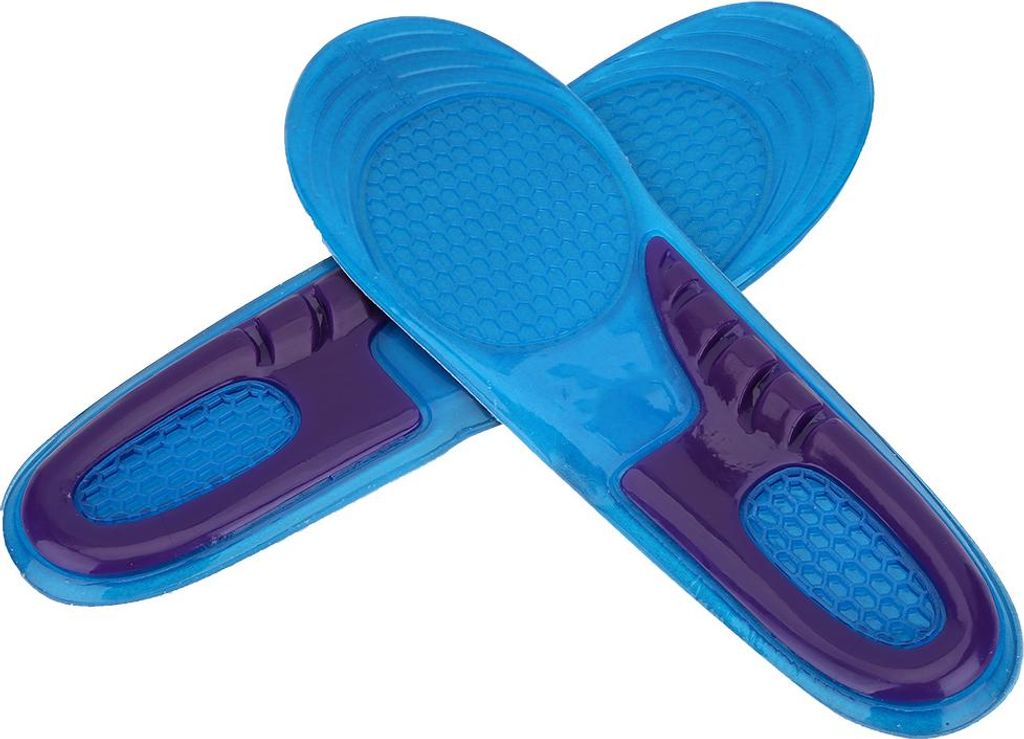 Unisex Sports Schuhpolster Silikon Weiche Anti -Stoßdämpfer Fußschutz (M)