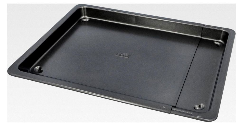 Verstellbares Backblech, 36-52 x 33 cm, Antihaftbeschichtung, Kohlenstoffstahl
