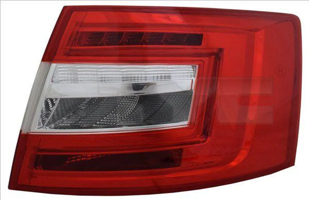 Feu arrière TYC haute résistance compatible Skoda Octavia 5E5945095B