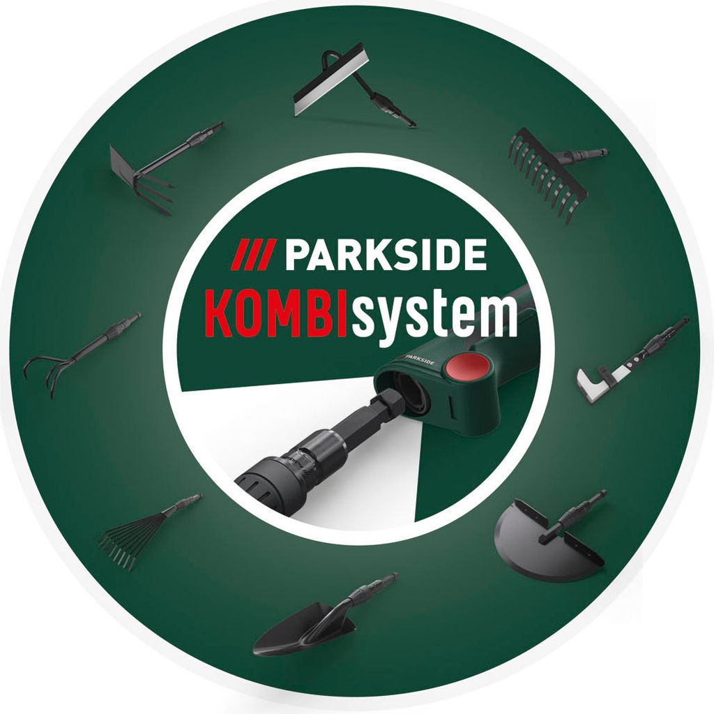 PARKSIDE® Kombisystem Gartenwerkzeug-Set, 5-teilig Produktbild 10