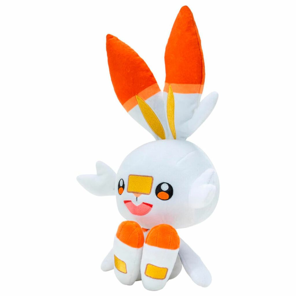 Jazwares - Pluszowa Maskotka Scorbunny 30cm z Pokémon, Immagine del prodotto 