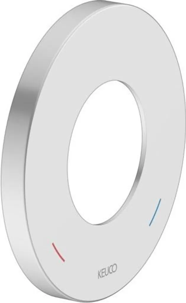 KEUCO 59551170091 Rosone a Muro Maggiorato per Miscelatore Doccia Incasso