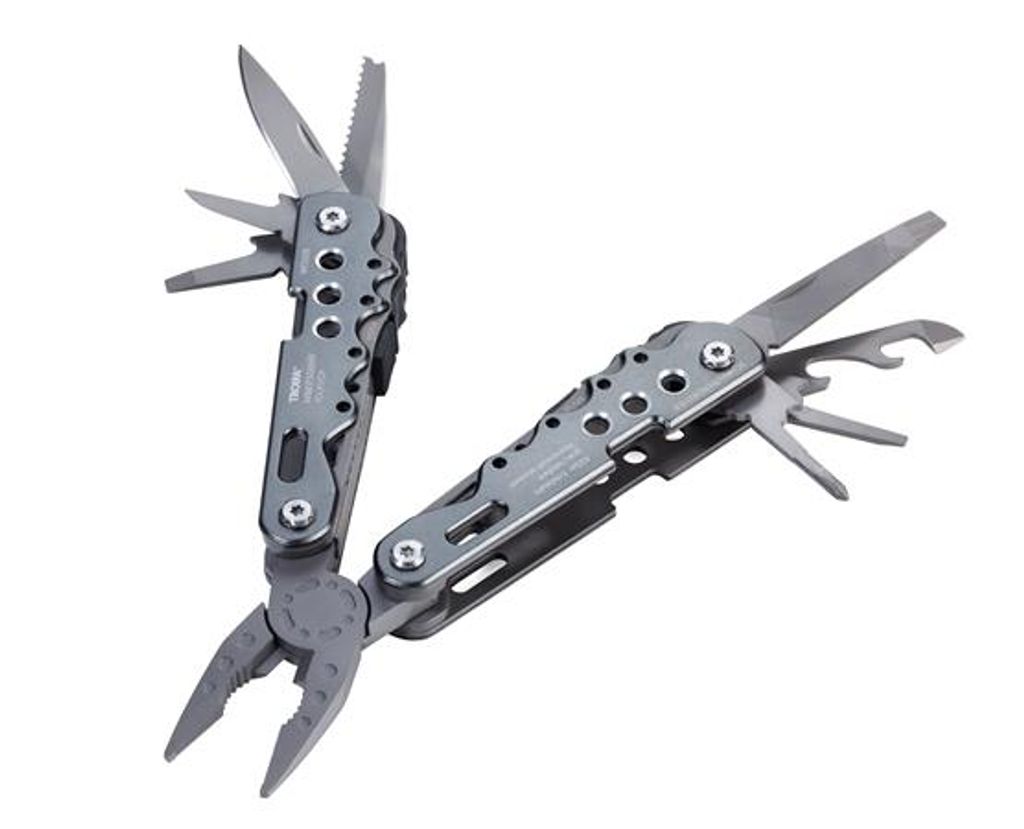 Multitool "Arbeitsgerät", gris, 10 fonctions, TROIKA Image du produit 