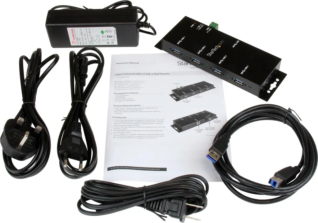 StarTech.com Hub USB 3.0 à 4 Ports - Multiprise USB Haute Vitesse 5Gbps