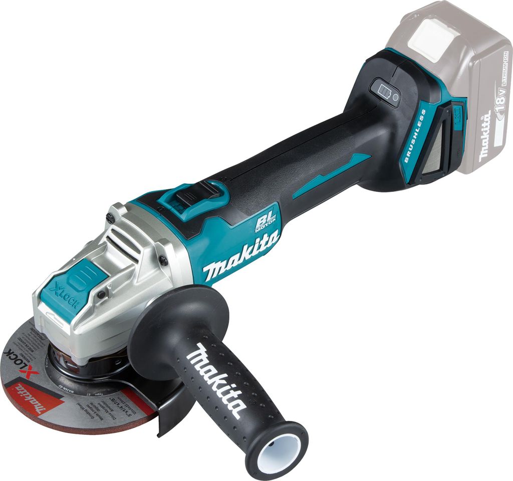 Makita DGA521ZX1 - Winkelschleifer - schnurlos - 125 mm - Produktbild 