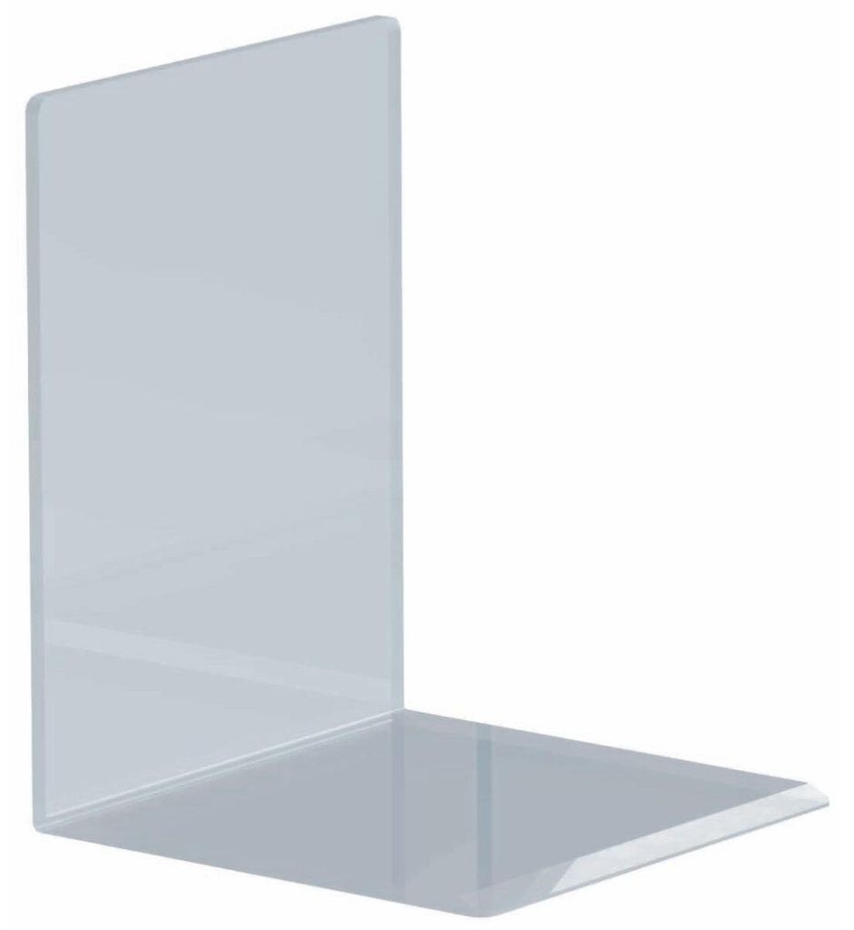 MAUL Serre-livres acrylique 10 x 10 x 13 cm transparent Image du produit 