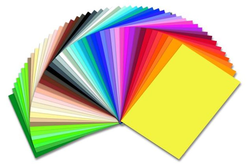 Fotokarton 50 x 70 cm 50 Bogen in 50 Farben sortiert 300 Produktbild 