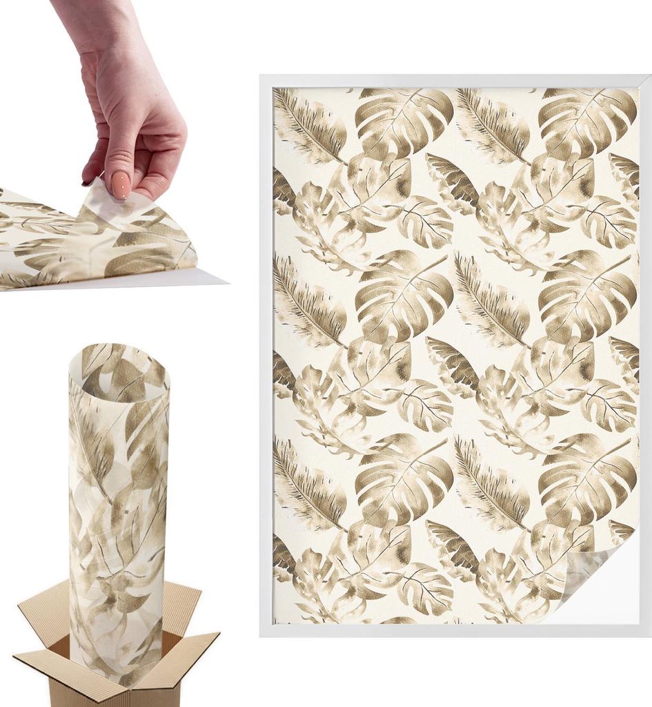 Buntglasfolie für Fenster – 146x100 cm – Stained-Glass-Fensterfolie, dekorativ & blickdicht – Selbstklebende Glasdekorfolie im Buntglas-Desi...