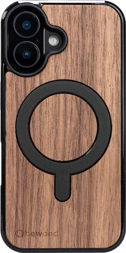 Holzhülle für iPhone 17, Bewood Amerikanischer für MagSafe