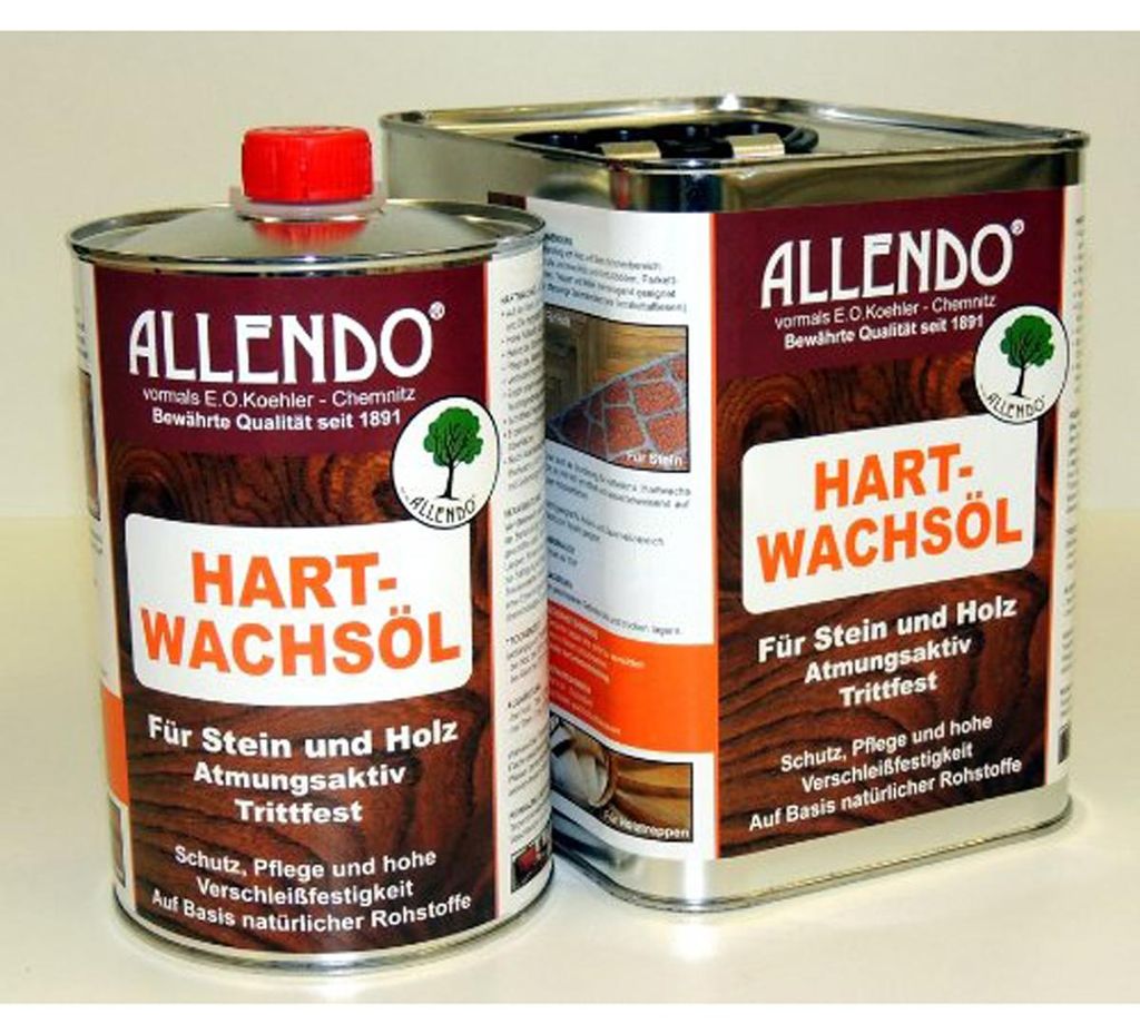 Hozwachs Hartwachsöl  1000 ml Flasche Produktbild 