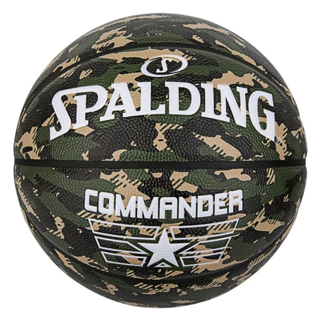 Ballon de Basket Durable Spalding Commander 84588Z - Anti-Usure