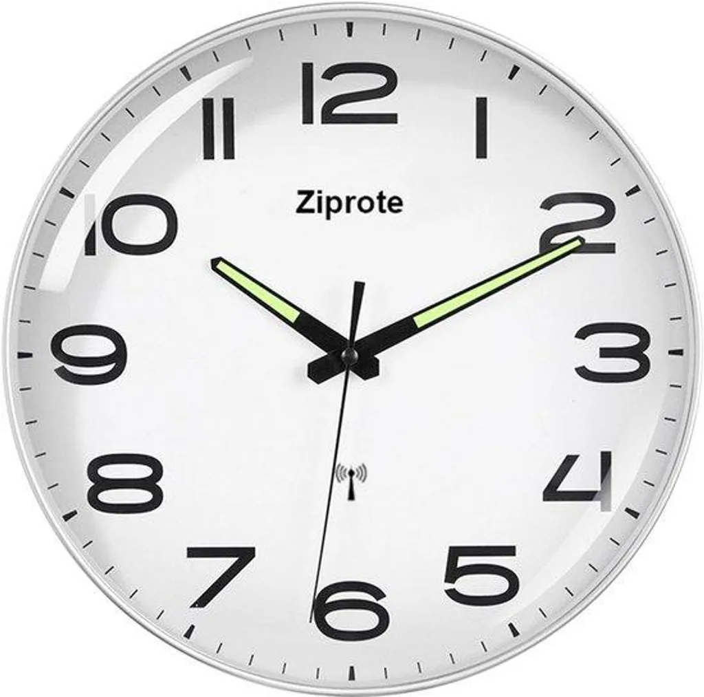 Horloge murale numérique et analogique noire 30 cm pour salon et cuisine