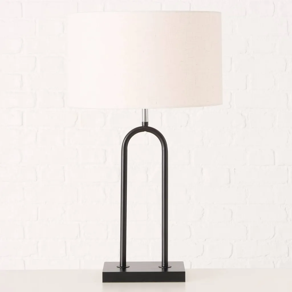 Lampe de table MEDLEY 65 cm avec structure métallique design moderne
