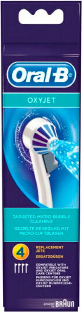 Braun Oral-B Ersatzdüsen OxyJet 4er Produktbild 