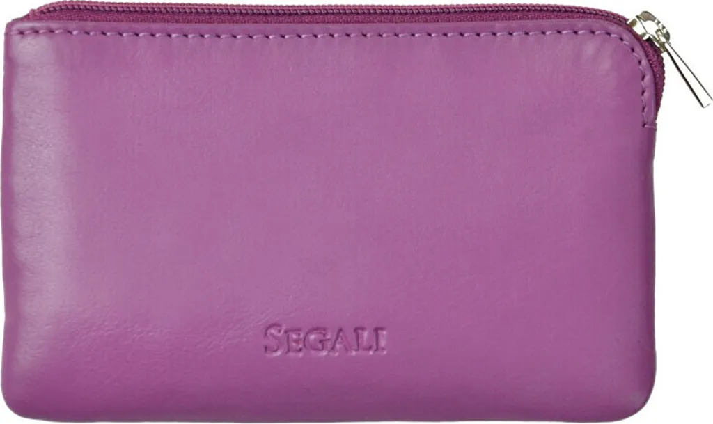 Mini portefeuille homme et femme en cuir souple pour cartes et billets