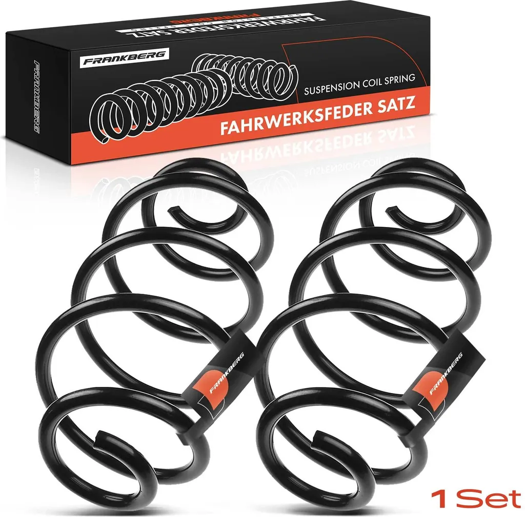 Jeu de Ressorts de Suspension Arrière Renforcés pour Fiat Doblo 2010+