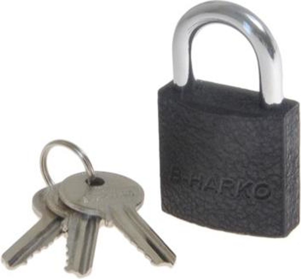 B-Harko HD30 Vorhängeschloss aus Gusseisen mit Verriegelung