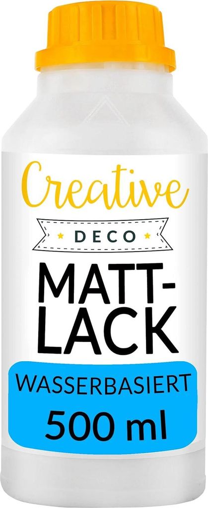 Creative Deco Lakier Akrylowy Matowy | 500 ml | Wykończenie Zdjęcie produktu 