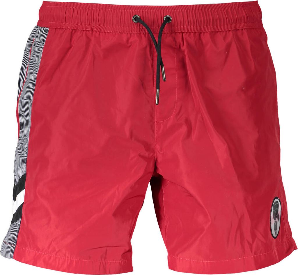 Karl Lagerfeld Badeshorts Herren Rot KL20MBM07 S