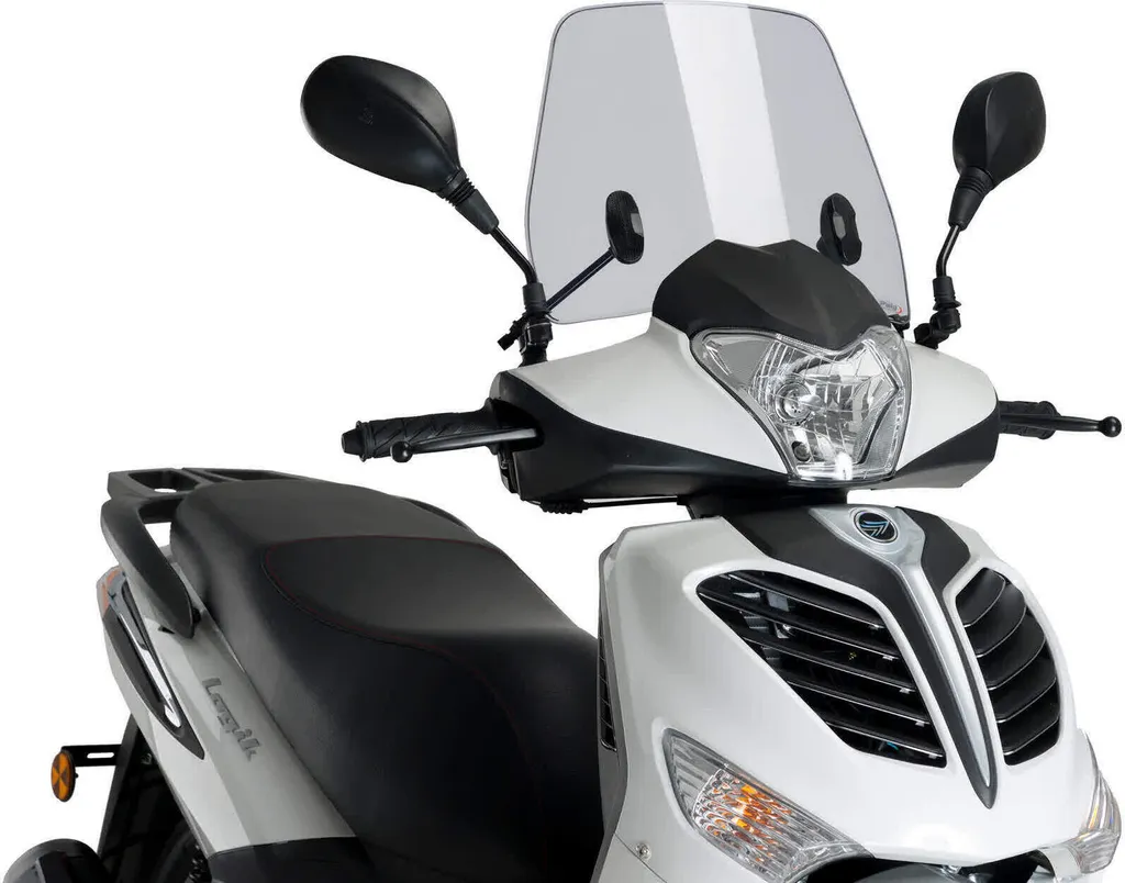 Pare-brise Haute Protection PUIG 1432W pour Scooter KEEWAY LOGIK 125 ie
