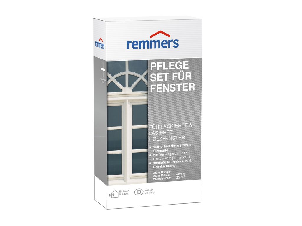 Remmers Pflege-Set für Fenster, Holzfenster Pflege Produktbild 