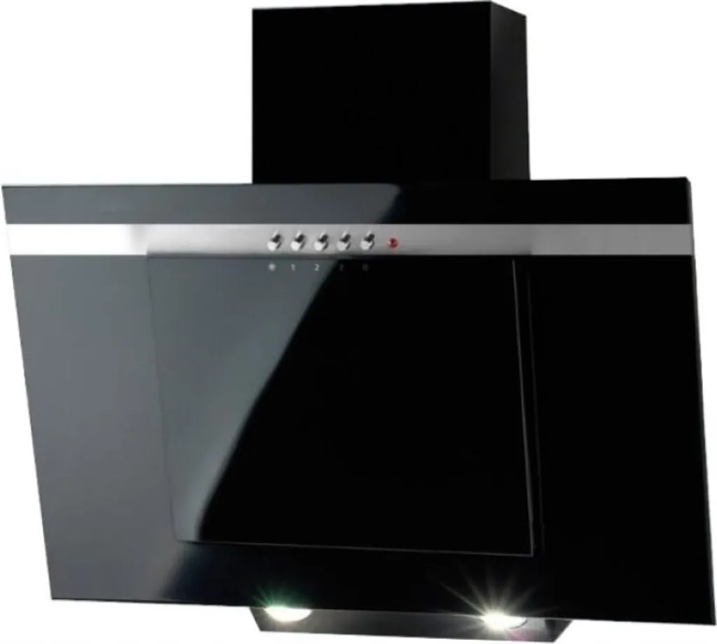 Hotte noire Akpo WK-4 Nero Line Eco 60 pour stopper humidité et gras