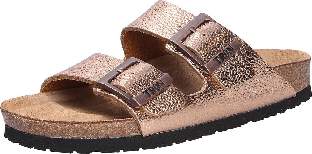 Finn Comfort pameplonne slim Pantolette Kupfer in Gr. 40