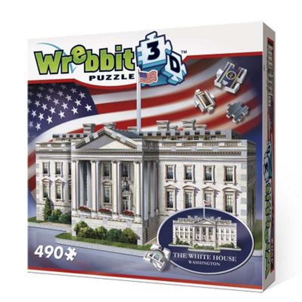 Wrebbit Wrebbit 3D-Puzzle – Das Weiße Haus (490) Produktbild 