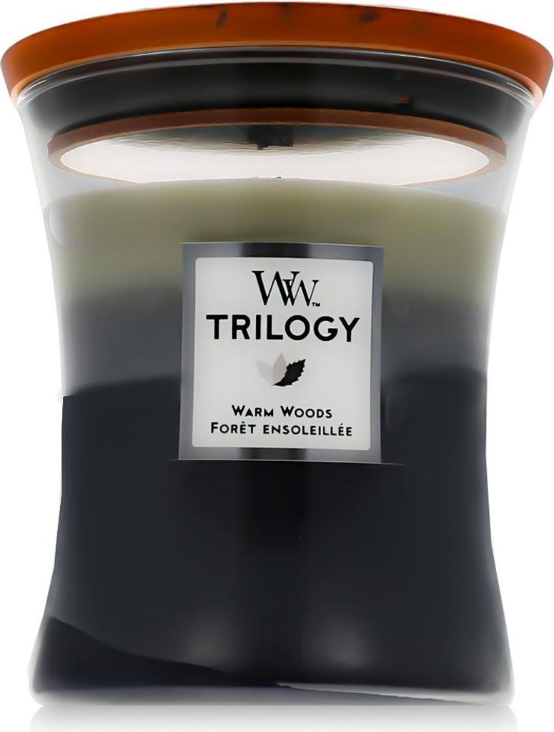 Woodwick Trilogy Warm Woods 275 g Produktbild 