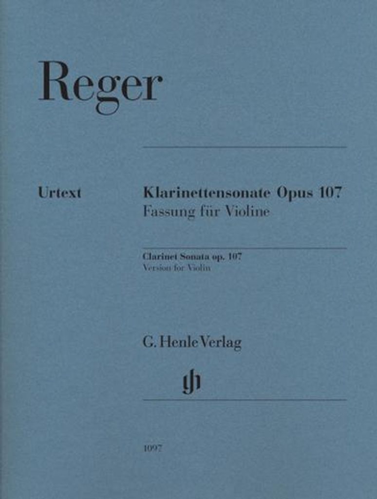 Klarinettensonate Opus 107