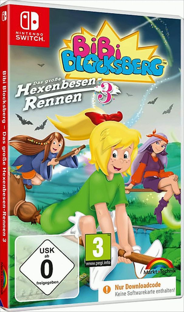 Bibi Blocksberg 3 Switch CIAB Das große Hexenbesen-Rennen Produktbild 