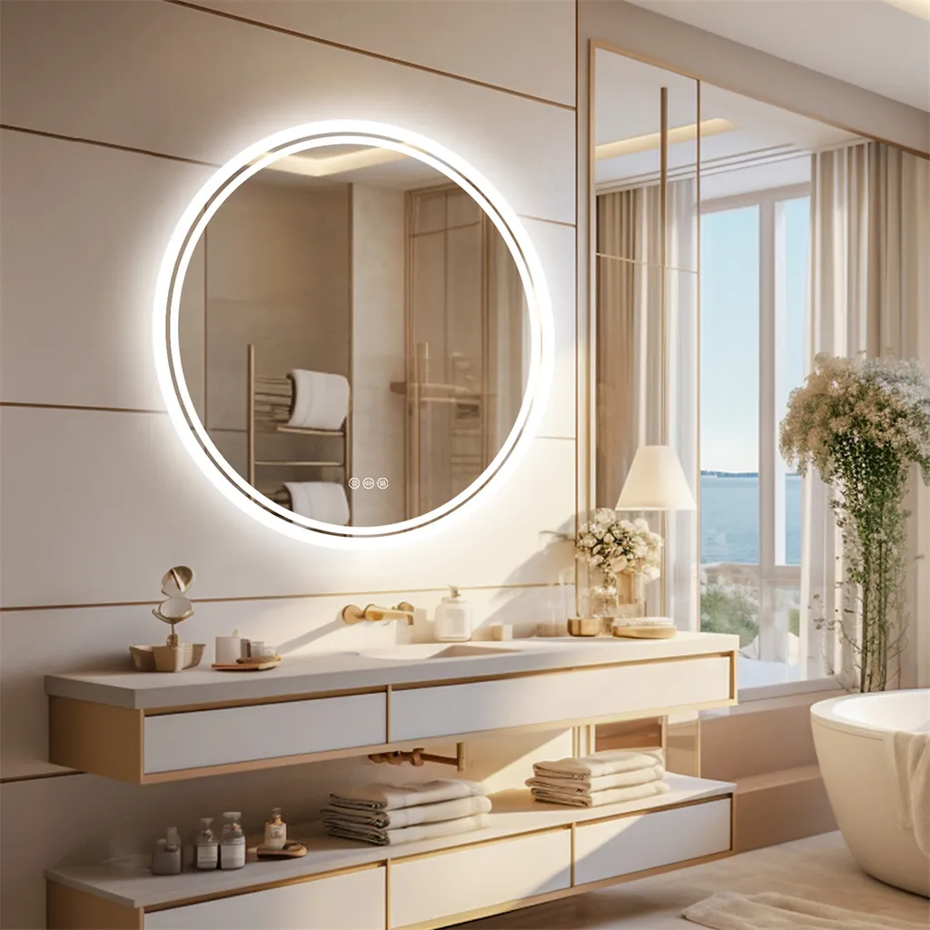 Specchio Bagno LED WISFOR 60cm: Sicurezza e Risparmio Energetico - 3