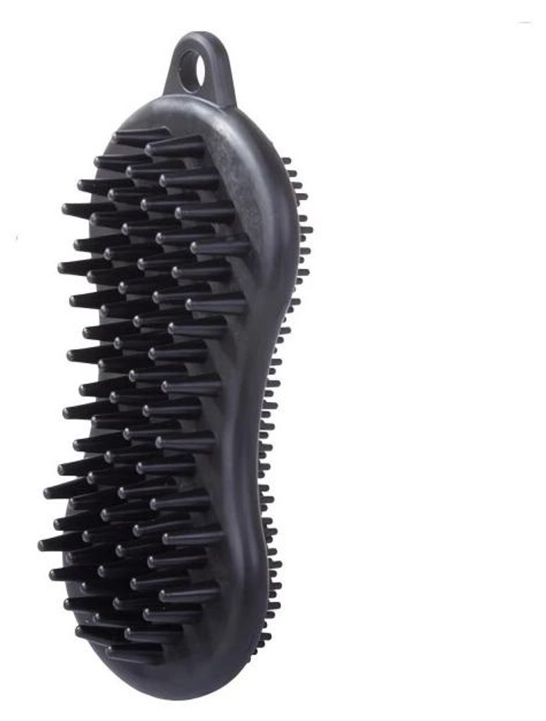 Verk 24286 Gesichtswasch- und Massageschwamm, schwarz