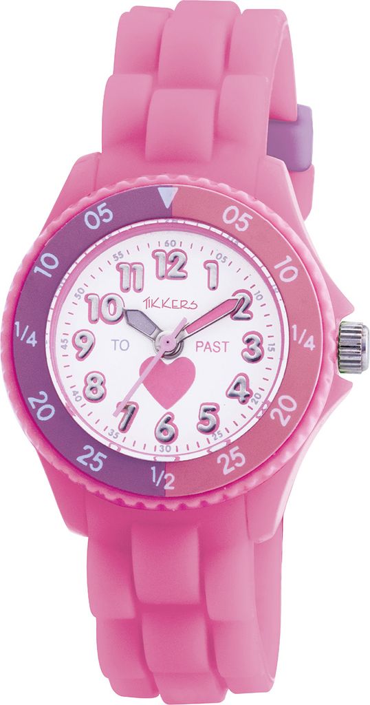 Tikkers Kid's Time Teacher Pink Unisize Tikkers