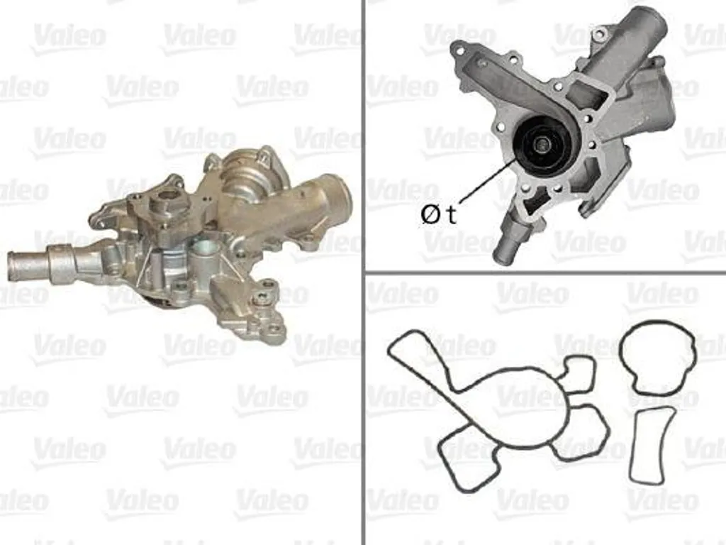 Pompe à eau refroidissement moteur Valeo 506601 compatible Agila A