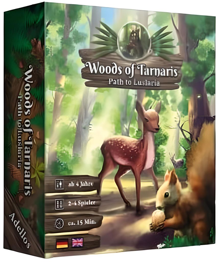 SKE78002 - Woods of Tarnaris, Kartenspiel, für 2-4 Spieler, ab 4 Jahren