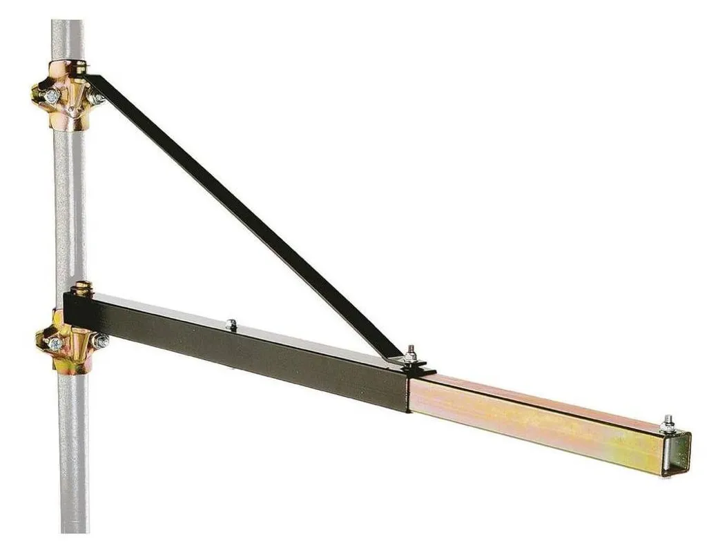 Potence Pivotante pour Atelier 1m10 - Fixation Murale Acier 360 Degrés